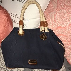 Excellent Condition Nautical Michael Kors Satchel